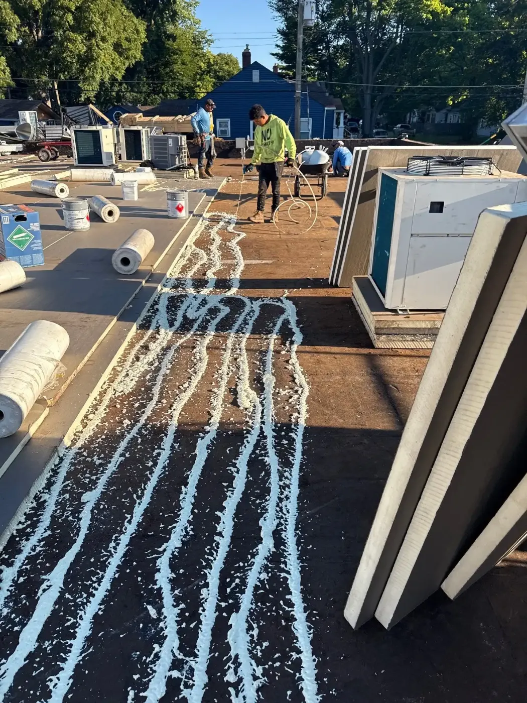 Manufacturer-certified roof installation in New Augusta