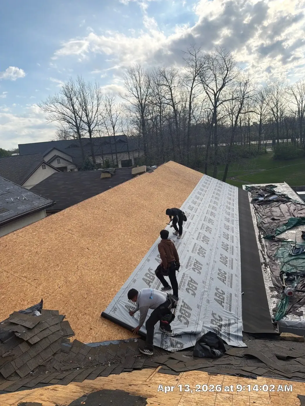 Commercial roofing by New Augusta Commercial Roofing near Rocky Ripple, IN